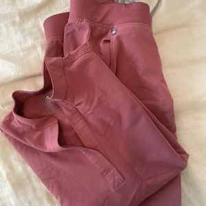 FIGS Limited Edition Rose Pink Scrub Set
